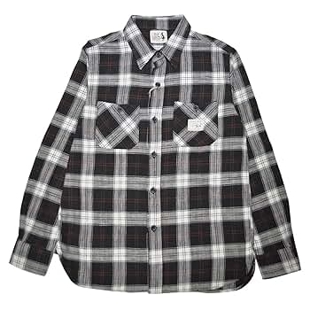 Amazon.co.jp: OLD CROW OLD CHECK - L/S SHIRTS (BLACK